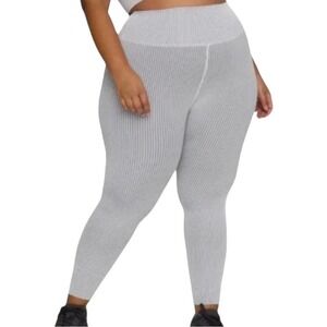 NWT Good American 4X/5X Ribbed Seamless Core Power Leggings